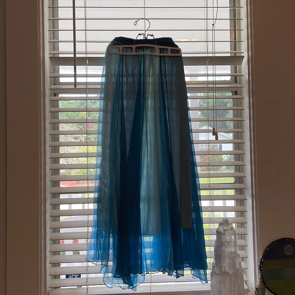 Beautiful silk flowy skirt